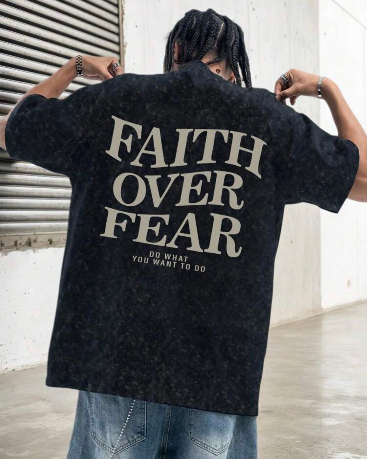 Faith Over Fear T Shirt