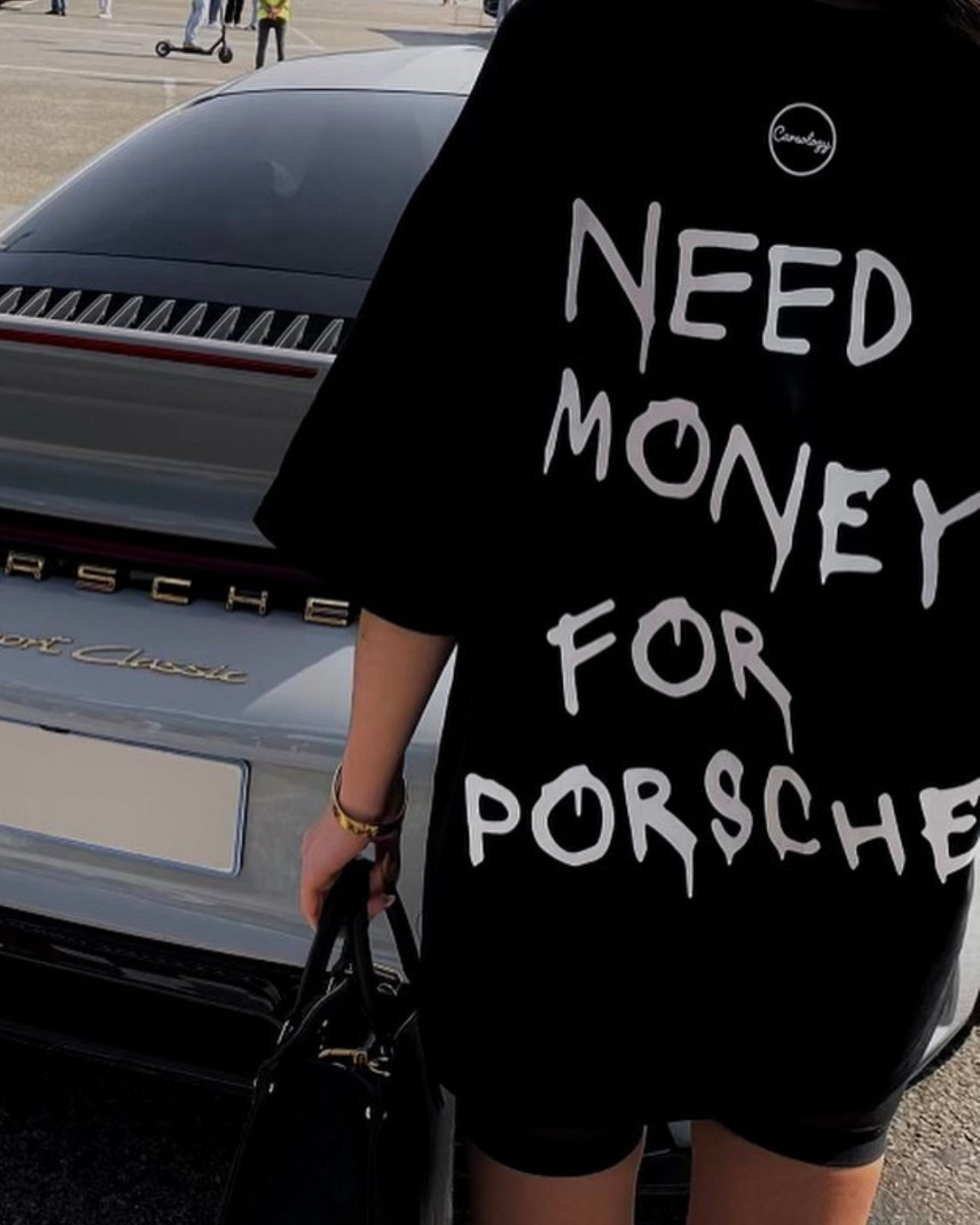 Need Money for Porsche Printed T-shirt