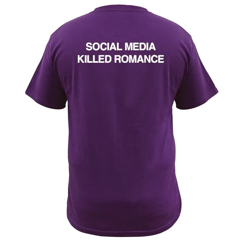 Social Media Killed Romance T-Shirt