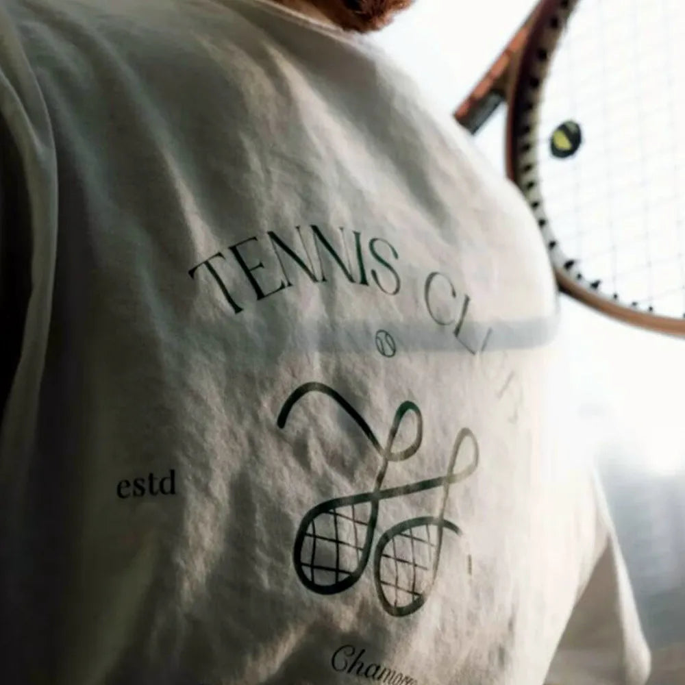 Vintage Tennis Club T Shirt