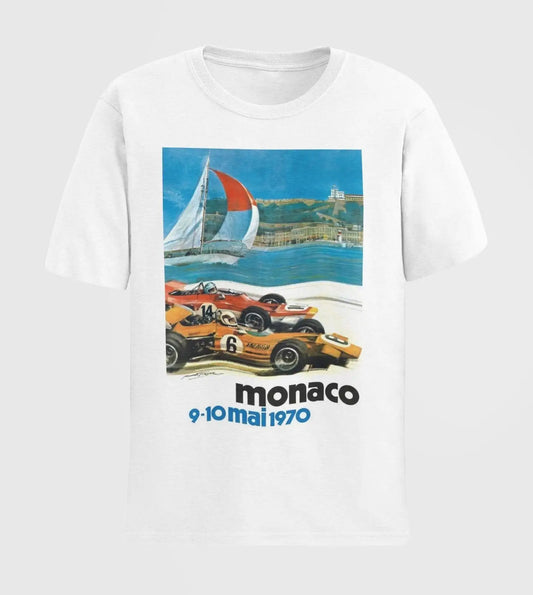 1970 Monaco Grand Prix T Shirt