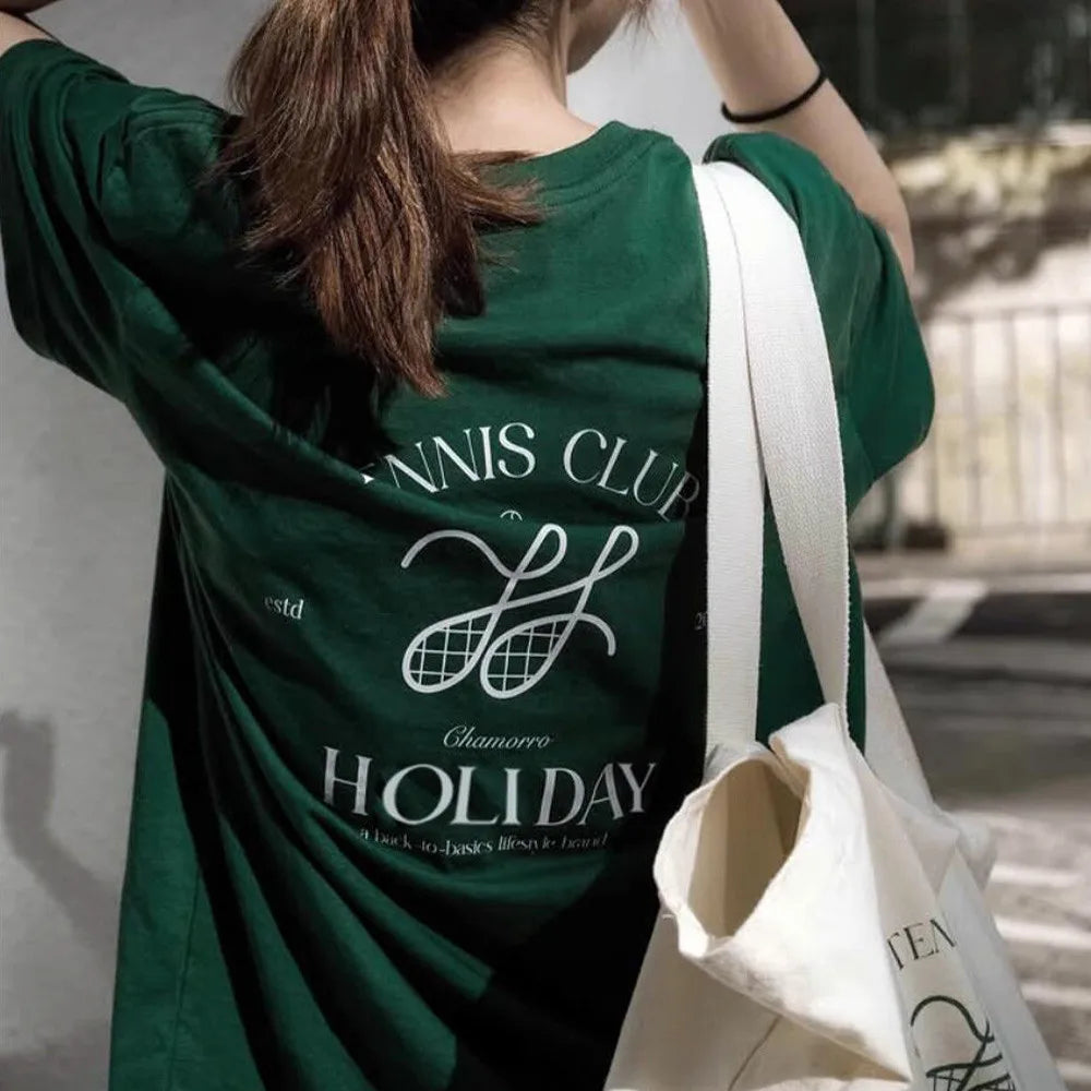 Vintage Tennis Club T Shirt