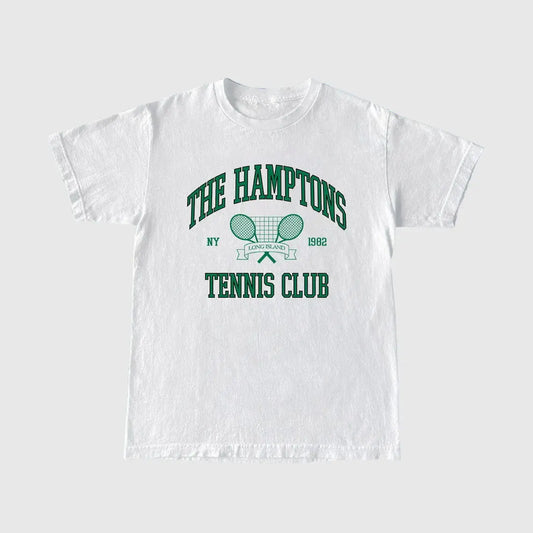 The Hamptons Tennis Club T shirts