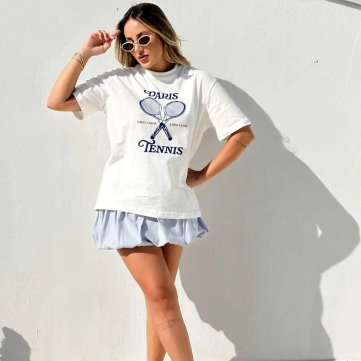 Paris 1984 Tennis Club T Shirt